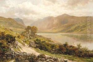 Llyn Crafnant, Trefriw, Wales by William Henry Mander