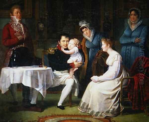 Napoleon I Marie Louise and the King or Rome 1812 - view 1