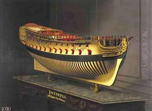 HMS Intrepid 1773-75 - view 1