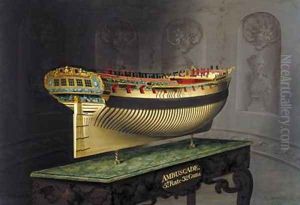 HMS Ambuscade 1775 by Joseph Marshall