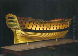 HMS Royal George 1773-75 by Joseph Marshall