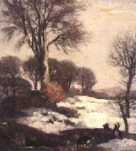 Winter Landscape 1908 by William York MacGregor