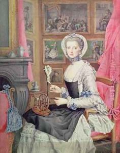Self Portrait 1776 by Archduchess of Austria Maria Christine