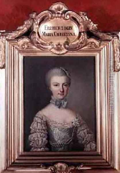 Archduchess Maria Christine Maria 1742-98 daughter of Emperor Francis I 1708-65 and Empress Maria Theresa of Austria 1717-80 1762 - view 1