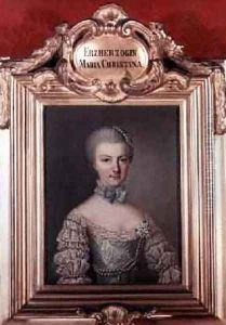 Archduchess Maria Christine Maria 1742-98 daughter of Emperor Francis I 1708-65 and Empress Maria Theresa of Austria 1717-80 1762
