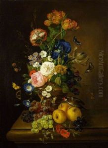 Vase of Flowers by Mary Moser
