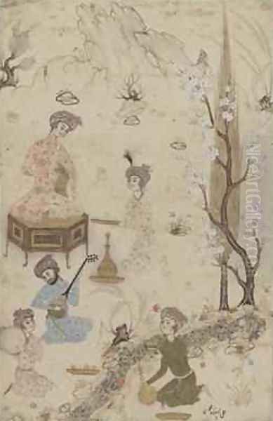 Hamza Mirza Entertained Safavid - view 1