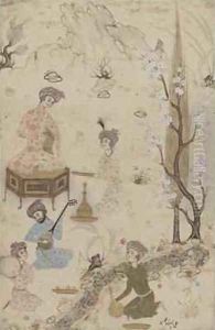 Hamza Mirza Entertained Safavid by Muhammadi