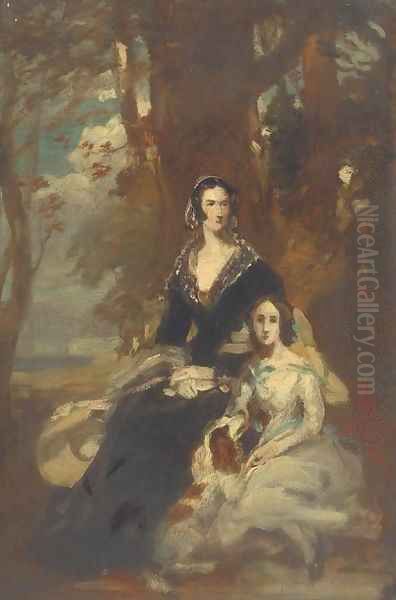 Portrait of two ladies - view 1