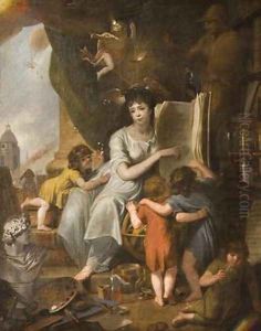 Allegory of Wisdom and Science 1798 by James Millar