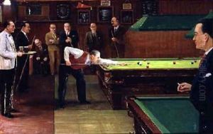 A Snooker Match by Jos McInnes