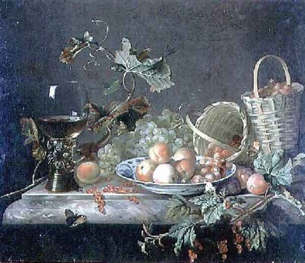 Fruit Piece with Wine Glass 1692 - view 1