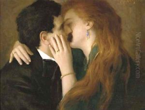 A passionate kiss by Richard Mauch
