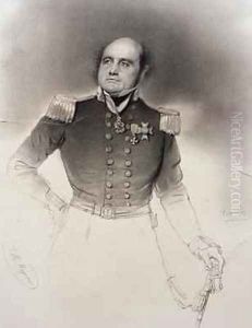 Portrait of Sir John Franklin 1786-1847 Arctic explorer by Thomas Herbert Maguire
