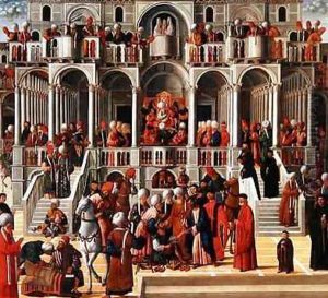 Saint Mark Heals Aniano by Giovanni di Niccolo Mansueti