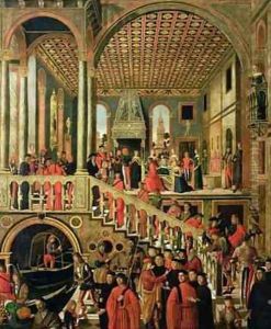 The Miraculous Healing of the Daughter of Benvegnudo by Giovanni di Niccolo Mansueti