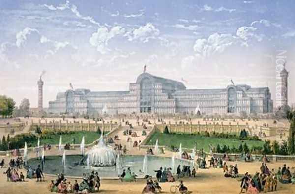 Crystal Palace Sydenham 1862 - view 1