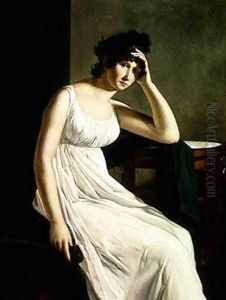 Self Portrait by Constance Marie Mayer-Lamartiniere