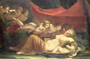 The Sleep of Venus and Cupid 1806 by Constance Marie Mayer-Lamartiniere
