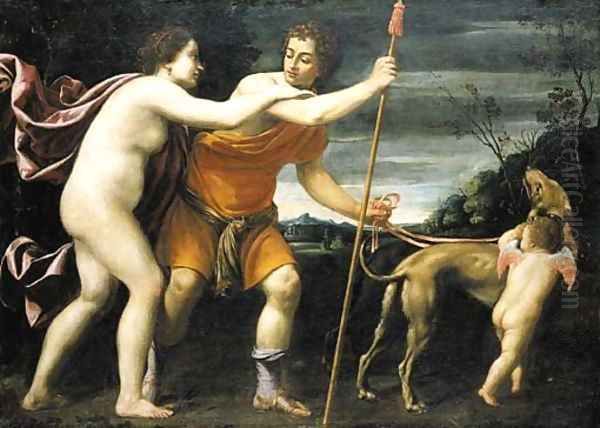 Venus and Adonis - view 1