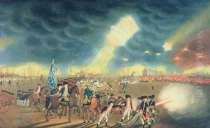 Battle of Princeton on 3rd January 1777 by William Mercer