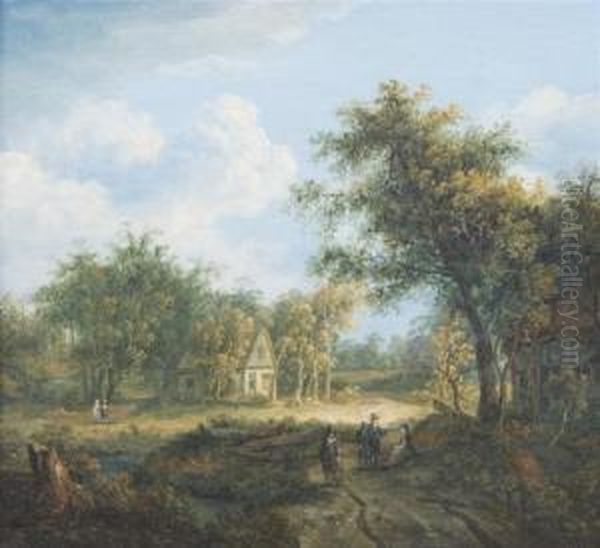 Landscape With Cottage - view 1