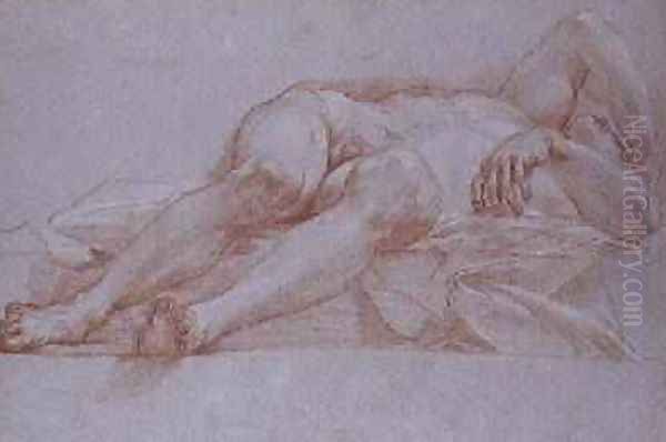 Study for the Figure of Sisera - view 1