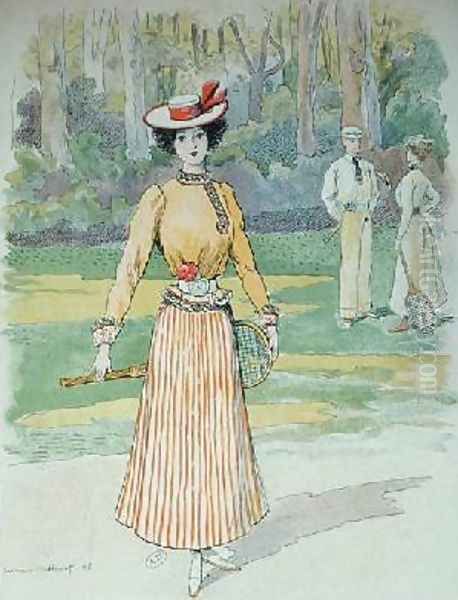 Tennis Outfit 1898 - view 1