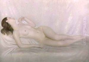 Reclining Nude 1931 by Edward Stanley Mercer