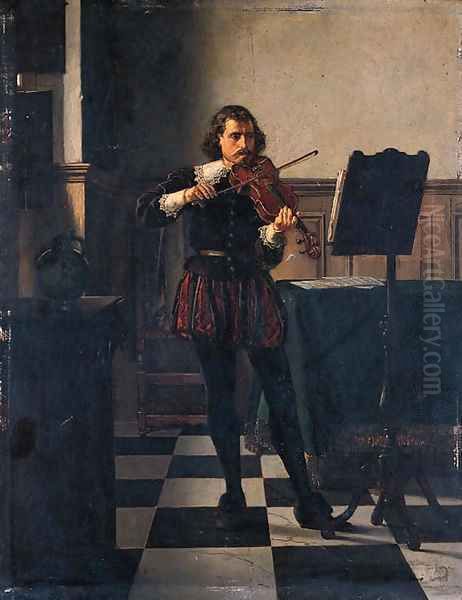 The Violinist - view 1