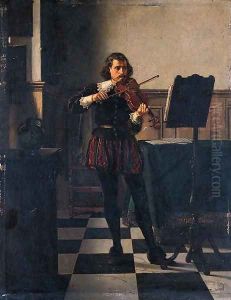 The Violinist by Franz Moormans