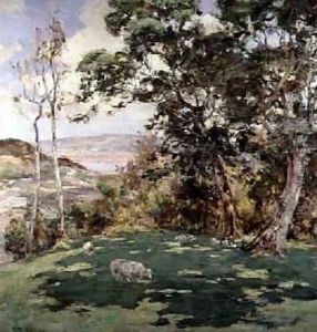 Near Kirkudbright 1900 by Harry MacGregor