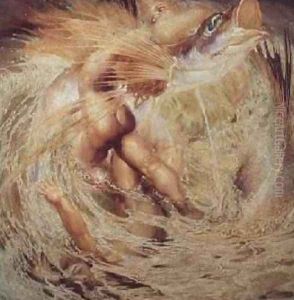 Poem of the Sea Storm by Nestor Moutin Fernandez de la Torre