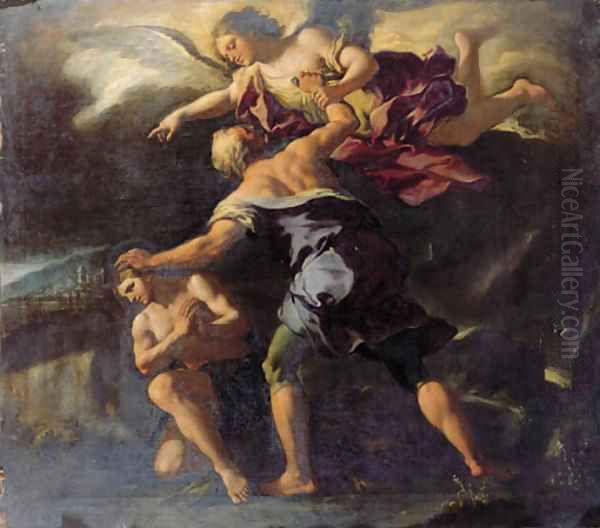 The Sacrifice of Isaac - view 1