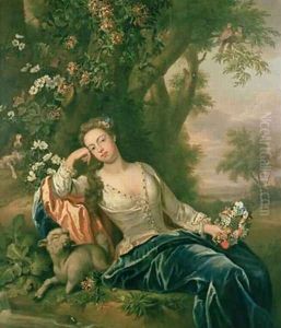 Portrait of Henrietta Duchess of Bolton by James Francis Maubert
