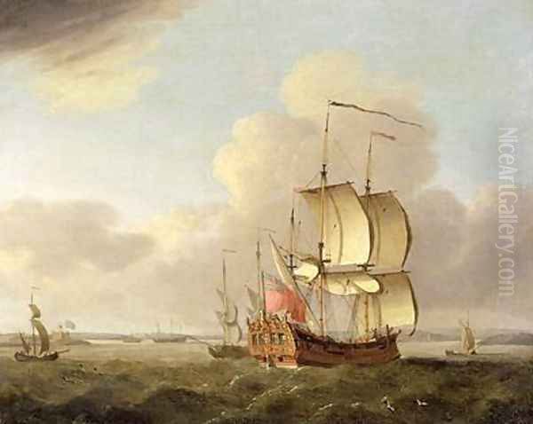 Shipping in the Thames Estuary 1761-66 - view 1