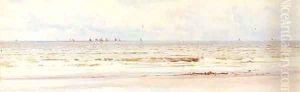 The Essex coast by Charles Mottram