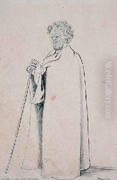 A Blind Chief of Otawao 1844 - view 1