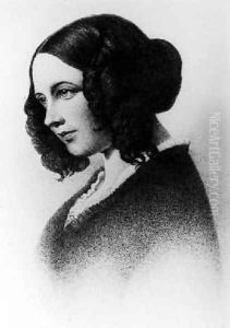 Catherine Dickens 1848 by Daniel Maclise