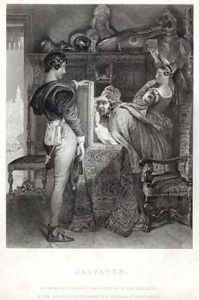 Salvator by Daniel Maclise