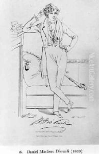 Portrait of Benjamin Disraeli 1804-81