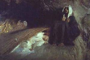The Temptation of St Anthony 1878 by Domenico Morelli