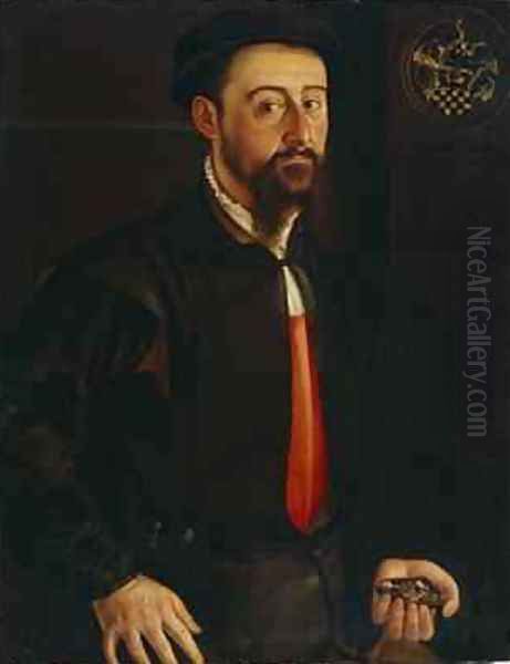 Portrait of a Goldsmith or Jeweller 1551 - view 1