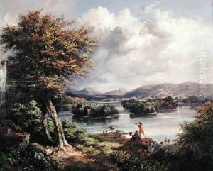 Lake of Menteith by Kenneth Macleay