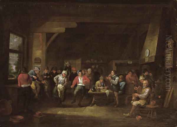 A peasants' dance in an inn - view 1