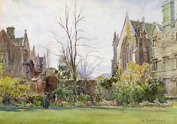 Radcliffe Quad University College Oxford - view 1