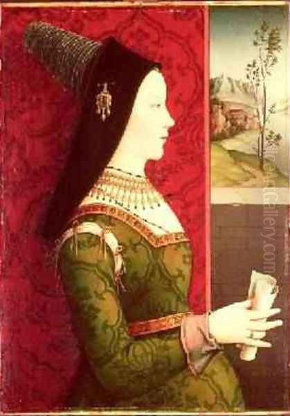 Mary of Burgundy 1457-82 daughter of Charles the Bold Duke of Burgundy 1433-77 wife of Emperor Maximilian I of Austria 1459-1519 and mother of King Philip I of Spain - view 1