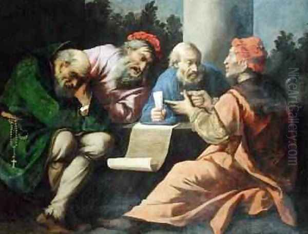 The Four Fathers of the Church - view 1