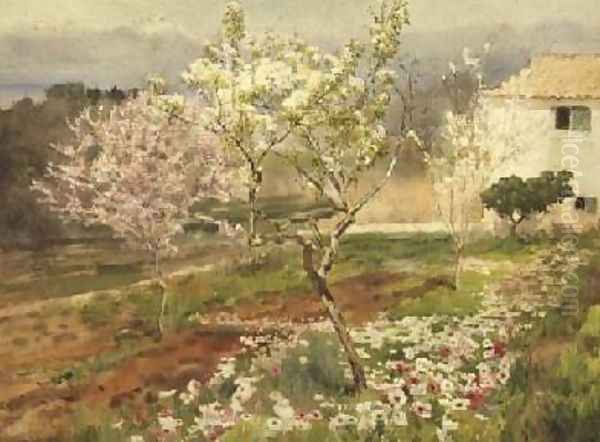 Springtime in France - view 1