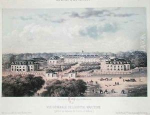 General View of the Maritime Hospital in Rochefort General View of the Maritime Hospital in Rochefort
